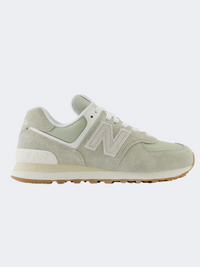 New Balance 574 حذاء نمط حياة نسائي أوليفين/مون بيم