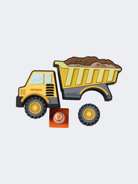 مجموعة Crocs Myo Construction Truck المكونة من 5 قطع، جِبِتز تشارمز متعددة الألوان للجنسين للاستخدام اليومي