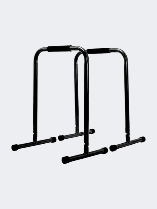Fitness Factory Parallete Bar Silver/Black
