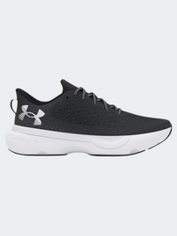 Under Armour إنفينيت أحذية جري نسائية أسود/أبيض