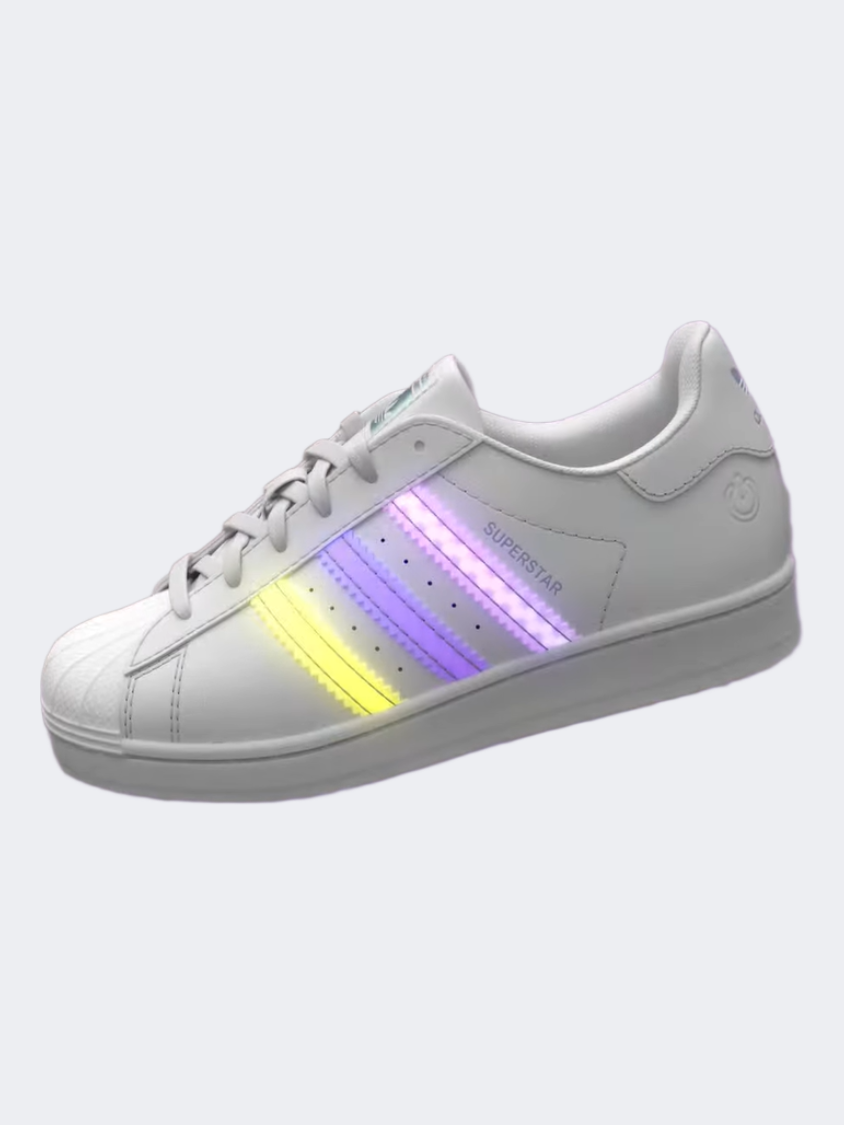 Adidas Superstar Led Lights Infant-Girls Original Shoes Cloud White