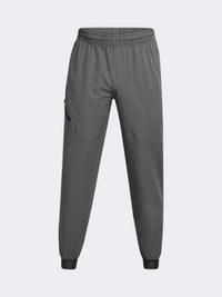 بنطال رجالي لايف ستايل Under Armour Unstoppable Woven كاستل روك/أسود