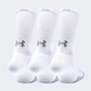 Under Armour Heatgear&#174; Crew 3-Pack Men Training Sock White