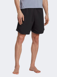شورت تدريب رجالي Yoga Base أسود/كربون من Adidas