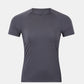 Oil And Gaz Plain Women Training T-Shirt Grey