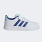 Adidas Breaknet 2 Boys Sportswear Shoes White/Blue/Mint