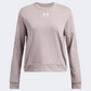 Under Armour Rival Terry Women Lifestyle Sweatshirt Tetra Grey/White