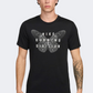 Nike Df Division Logo Men Running T-Shirt Black