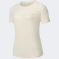 Erke Crew Women Training T-Shirt Cheese White