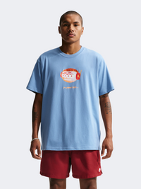 تيشيرت لايف ستايل للرجال Nike Sportswear أزرق وورك