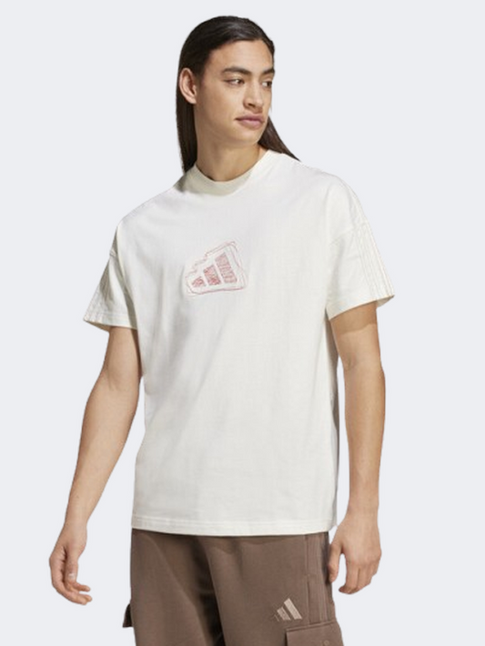 Adidas All Szn Men Sportswear T-Shirt Off White