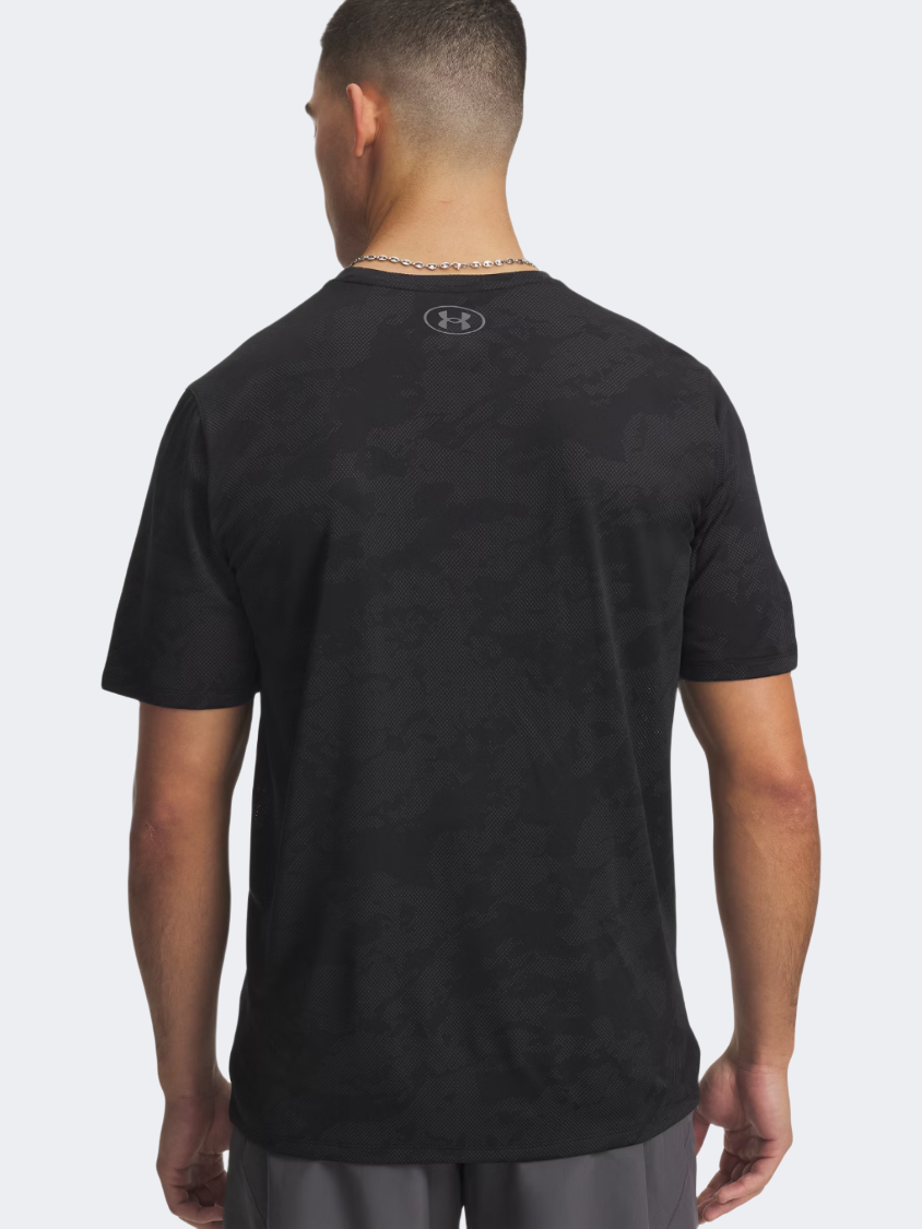 Under Armour Tech Vent Jacquard Men Training T-Shirt Black/Anthracite