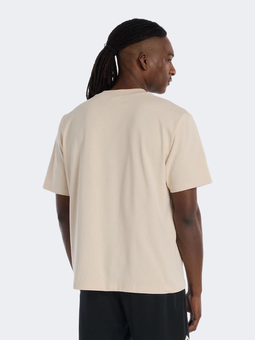 New Balance Hoops Player Graphic Men Lifestyle T-Shirt Bisque
