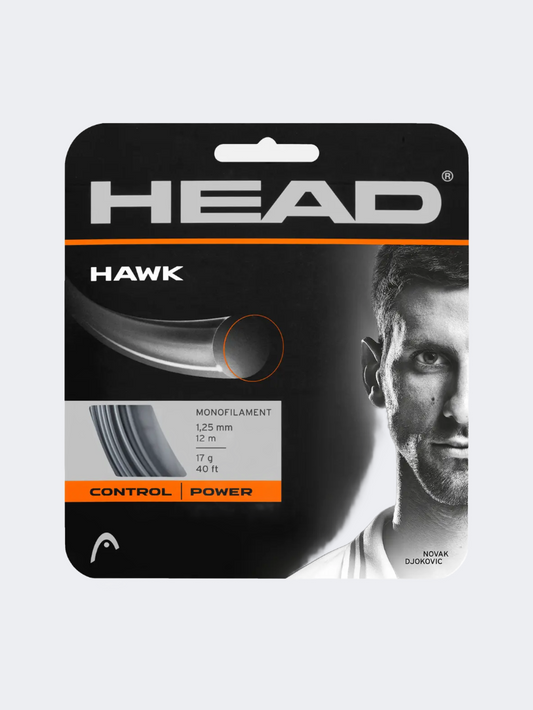 Head Hawk 17 Tennis Strings Grey
