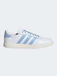 Adidas حذاء رياضي نسائي Breaknet Sleek أبيض/أزرق/أوف وايت