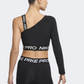 Nike Pro Shine Women Training T-Shirt Black/White