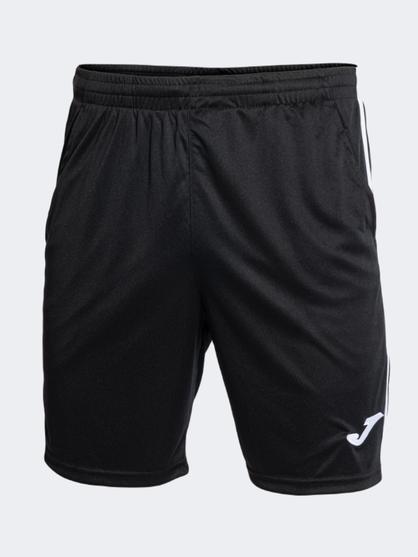 Joma Open Iii Bermuda Men Training Short Black/White