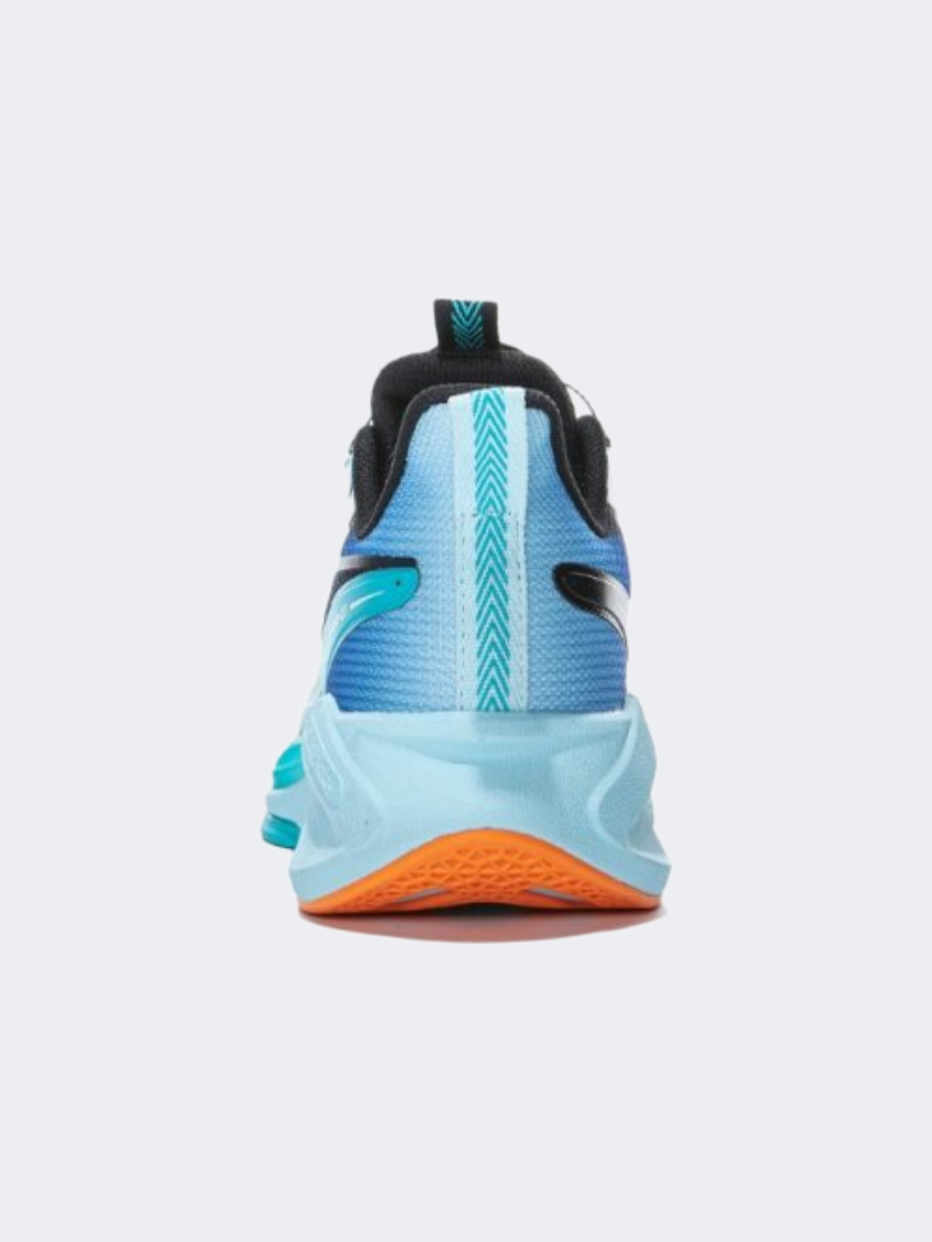 أحذية الجري للأطفال من إركي للأولاد باللون الأسود/الفيروزي/الأزرق