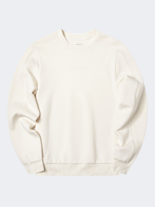 Erke Women Training Sweatshirt Glacier White