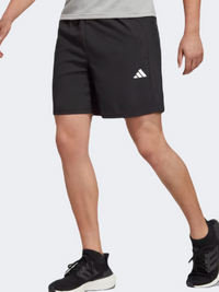 Adidas Essential Woven شورت تدريب رجالي أسود/أبيض