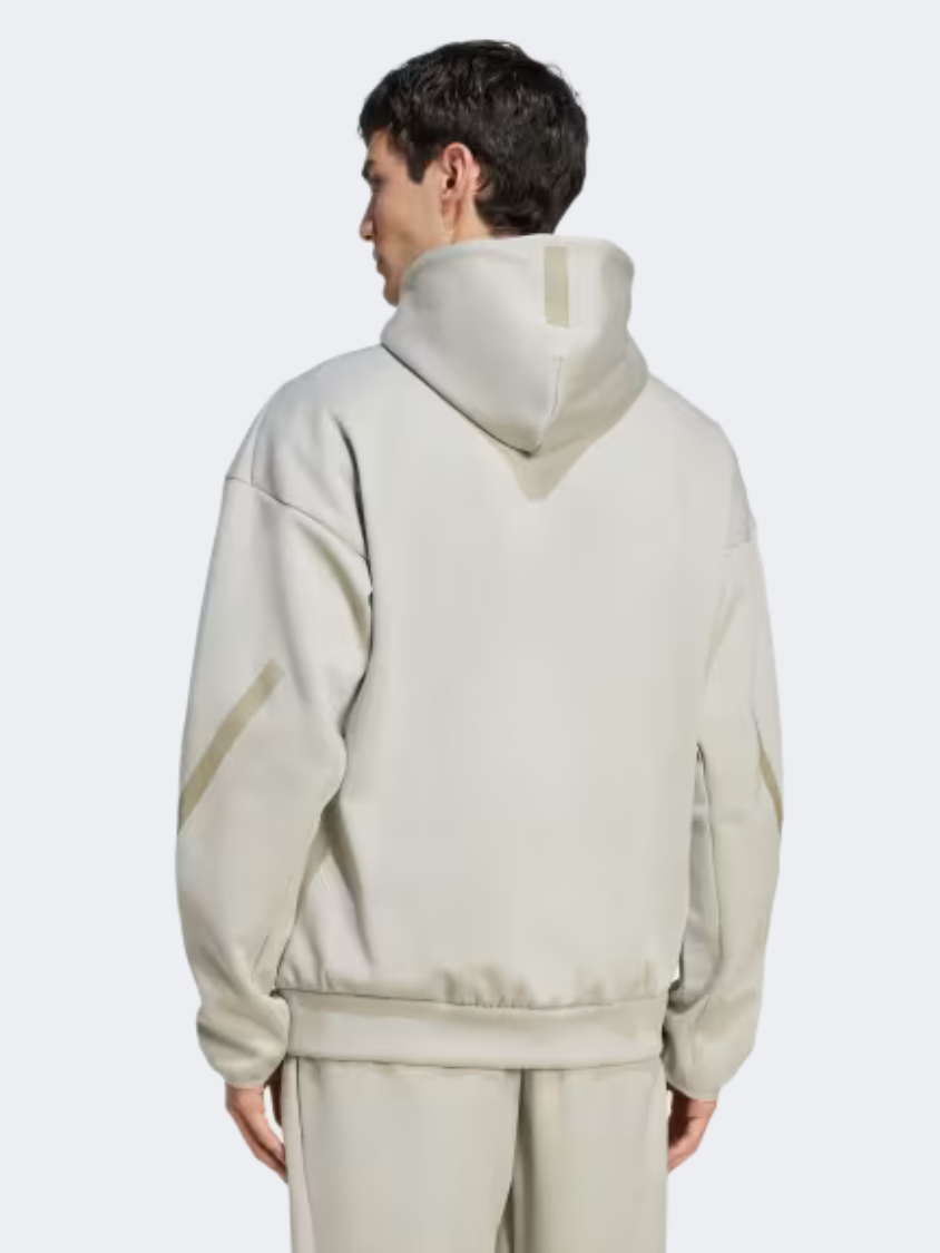 Adidas Z.N.E. Men Sportswear Hoody Metal Grey