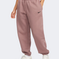 Nike Sportswear Phoenix Fleece Hr Oversize Women Lifestyle Pant Smokey Mauve/Black