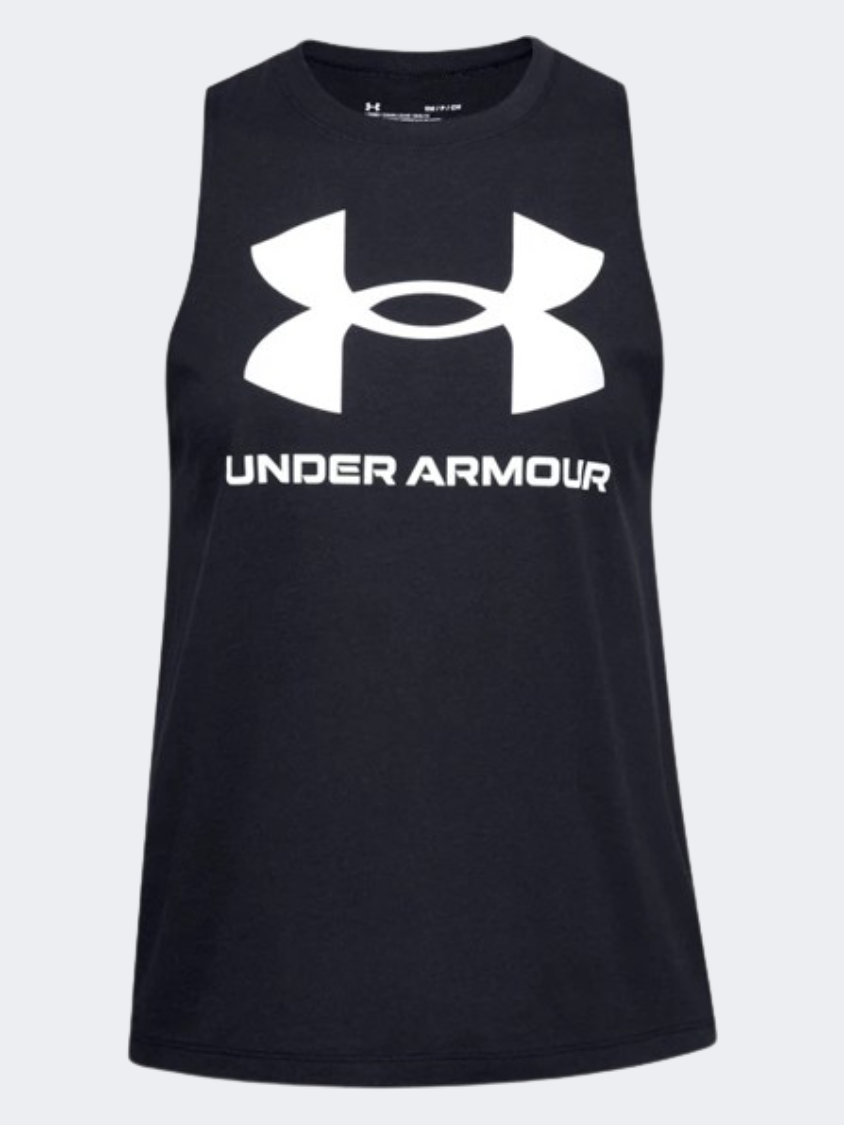 Under Armour Rival Live Women Lifestyle Tank Black/White