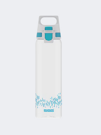Sigg Total Clear One Myplanet Aqua 0.75 L زجاجة ماء خارجية أبيض/أزرق