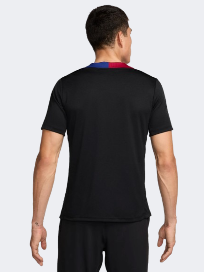 Nike Fc Barcelona Strike Men Football T-Shirt Black/Red/Royal