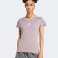 Adidas Essentials Minimal Branding Women Training T-Shirt Shadow Fig