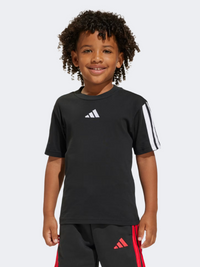 Adidas Essentials Little Sportswear T-Shirt Black/White