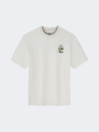 تي شيرت إركي لايف ستايل للجنسين جبنة أبيض