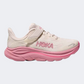 حذاء جري للبنات Hoka Clifton 10 Ps وردي كريمي