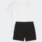 Puma Essentials No.1 Logo Boys Lifestyle Set White/Black