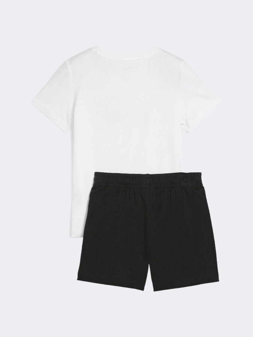 Puma Essentials No.1 Logo Boys Lifestyle Set White/Black