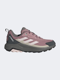 حذاء جري للسيدات على الطرق الوعرة من Adidas Terrex Anylander باللونين الموف السحري/الوردي