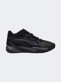 Puma داغر أحذية كرة سلة رجالية أسود/رمادي جالاكتيك
