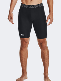 شورت تدريب رجالي Under Armour Heatgear أسود/أبيض