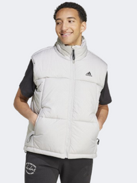 سترة رجالية رياضية Adidas Basic 3S Puffy رمادي