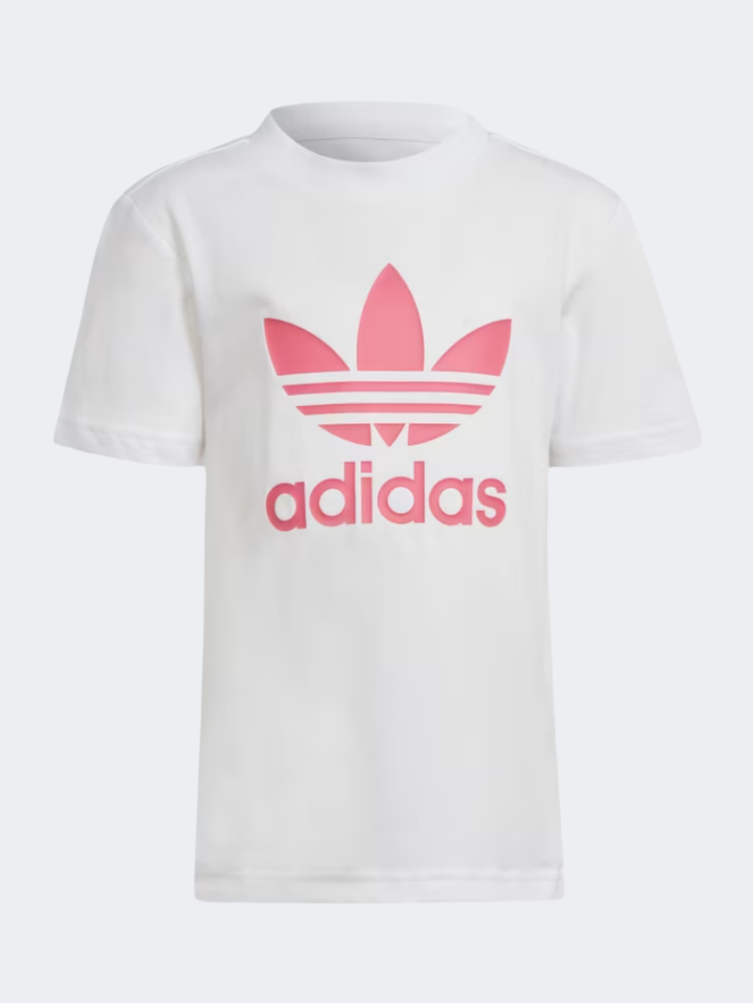 Adidas Adicolor Little Girls Original Set Pink Fusion