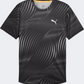 Puma Run Favorite Aop Men Running T-Shirt Black Printed