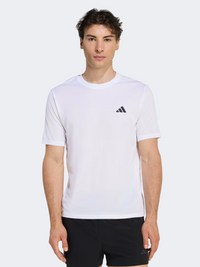 تيشيرت تدريب رجالي من Adidas باللون الأبيض
