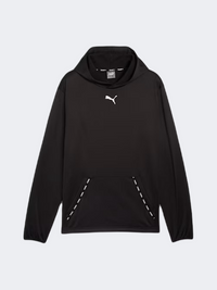 هودي تدريب رجالي Puma Fit Taped Powerfleece Lite أسود