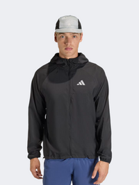 جاكيت جري رجالي Essentials Adi365 من Adidas باللون الأسود