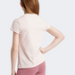 Adidas G Bl T Girls Sportswear T-Shirt Sandy Pink/White
