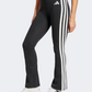 Adidas Optime Essentials 3-Stripes Flared Women Training Tight Black/White