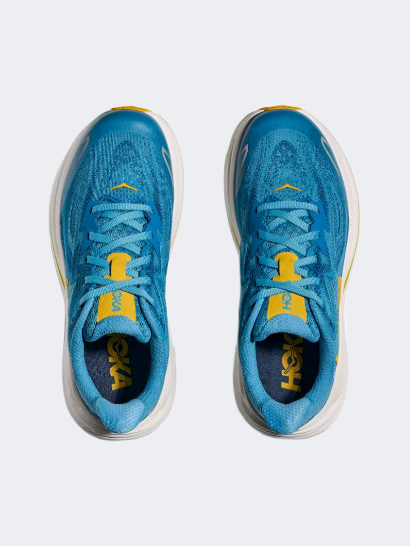 حذاء جري للأولاد Hoka Clifton 10 Gs - أزرق ألبين