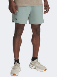 شورت تدريب رجالي Under Armour Vanish Woven 6 إنش سيليكا أخضر/أسود