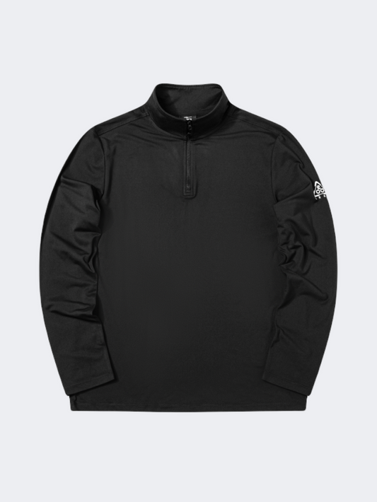 Erke Cardigan Men Outdoor Sweatshirt Black