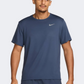 Nike Miler Dri-Fit Uv Short-Sleeve Men Running T-Shirt Thunder Blue